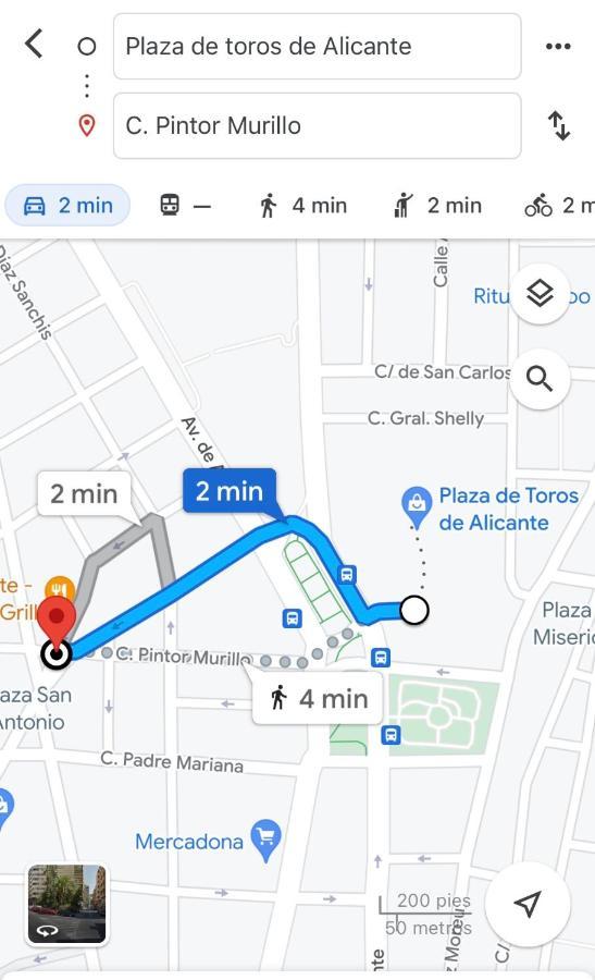 アリカンテPlaza De Torosアパートメント エクステリア 写真